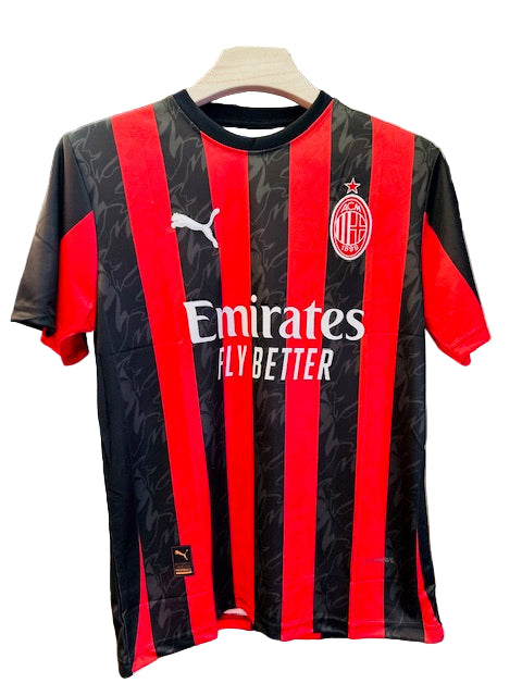AC Milan 2025/26 Home-Rafa Leao-Signature Embroidery