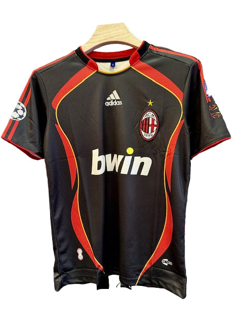 AC MILAN 2006/07 Kit-Maldini -Signature Embroidery