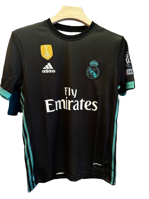 Real Madrid 2017/18 Away-Ronaldo-Signature Embroidery