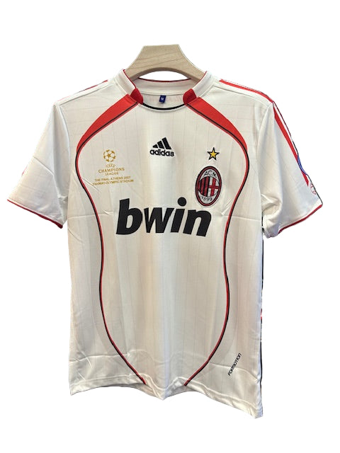 AC Milan 2006/07 Away-Maldini-Signature Embroidery