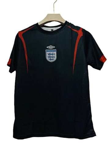 England Retro Jersey-Beckham -Embroidery-Half Sleeve-AM Retro Store