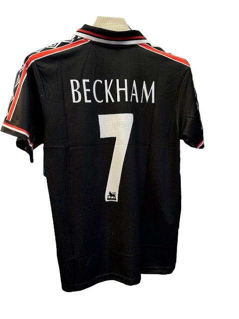 Manchester United 1998/99 Away-Beckham -Signature Embroidery