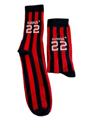 Retro Kaká #22 AC Milan Socks – 42 cm full-length
