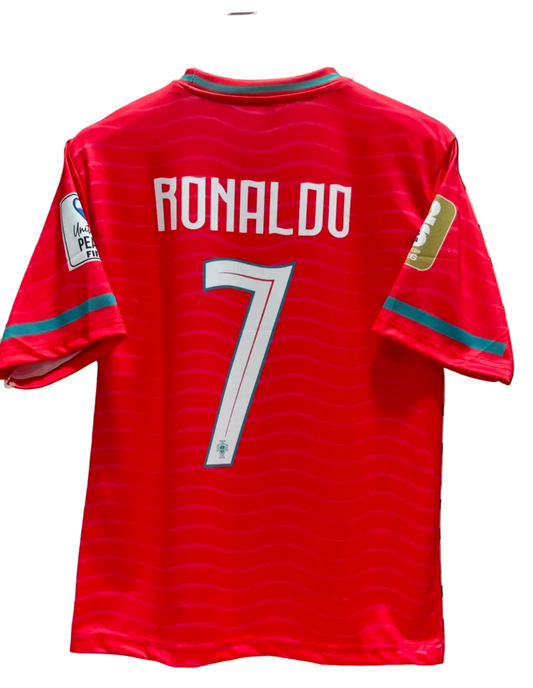Portugal 2026 World Cup Home-RONALDO 7-Five Sleeve-Sublimation-AM Retro Store