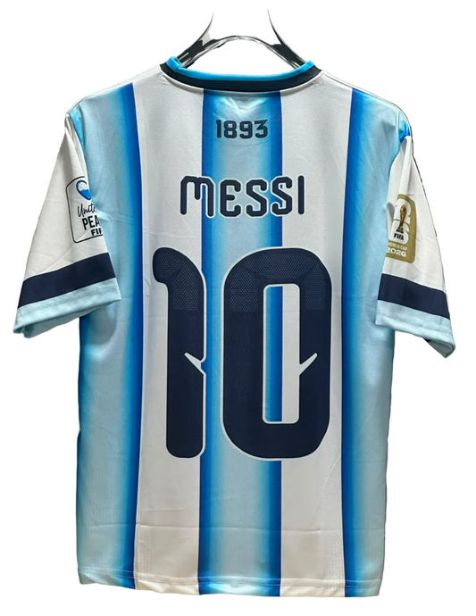 Aregentina 2026 Worldcup Home Jersey-Messi 10-Five Sleeve-Sublimation-AM Retro Store