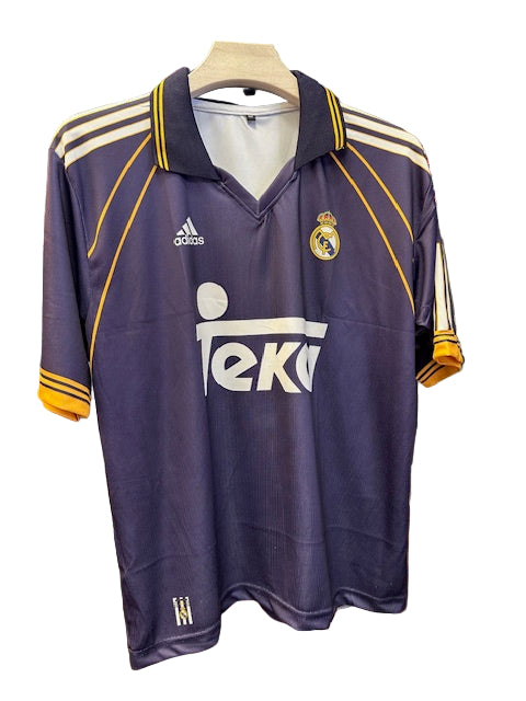 Real Madrid 1998/99 Third kit-R Carlos-Collar Five Sleeve-AM Retro Store