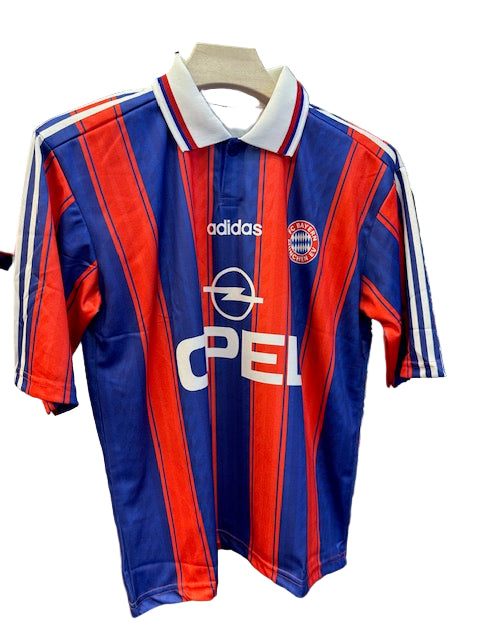 Bayern Munich 1995/97 Home-Retro-Klinsmann-Collar Five Sleeve-AM Retro Store