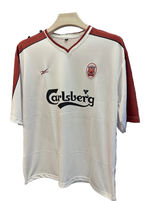 Liverpool 1998/99 Away-Fowler- Embroidery-Collar Five Sleeve-AM Retro Store