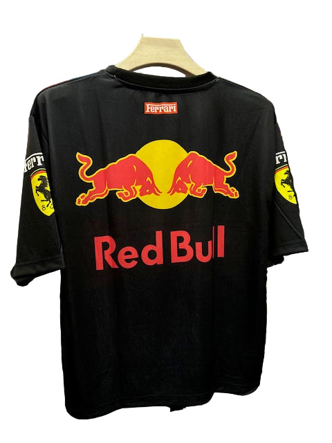 Ferrari Racing Jersey-Over Size-AM RETRO STORE