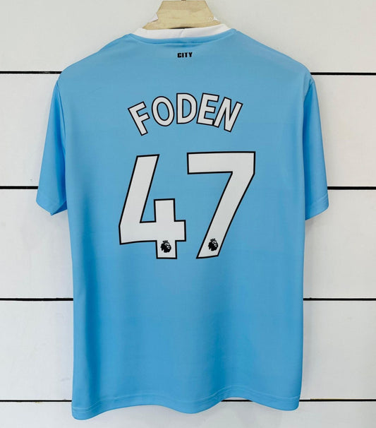 Manchester City 2025/26 Home- Embroidery-Foden