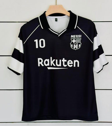 Barcelona Retro MESSI 10-Collar Five Sleeve-AM Retro Store