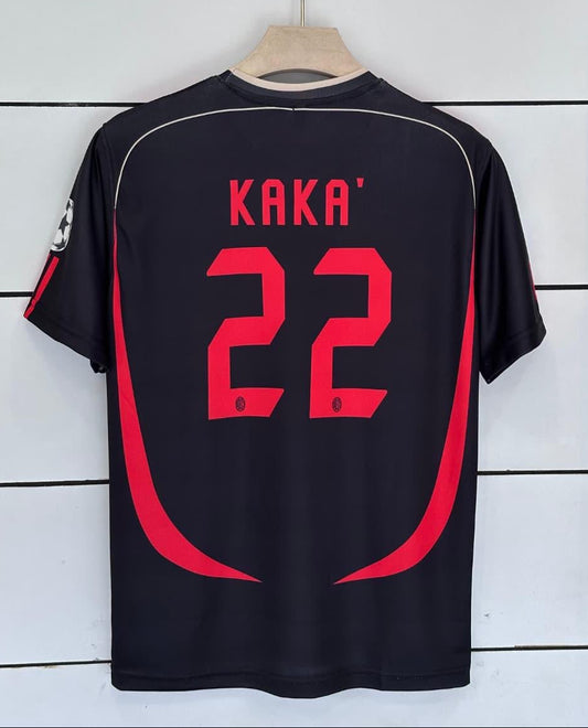 AC Milan 2006/07 Third Retro-KAKA-Embroidery Half Sleeve-AM Retro Store