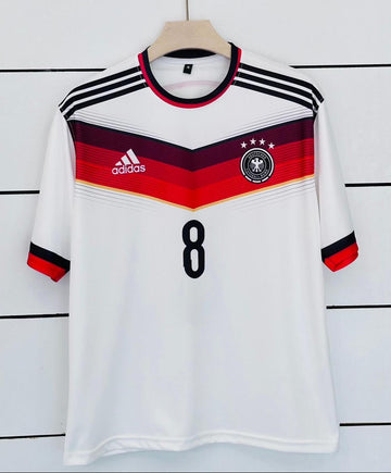 Germany 2014 Home- Retro- OZIL-Five Sleeve- AM Retro Store