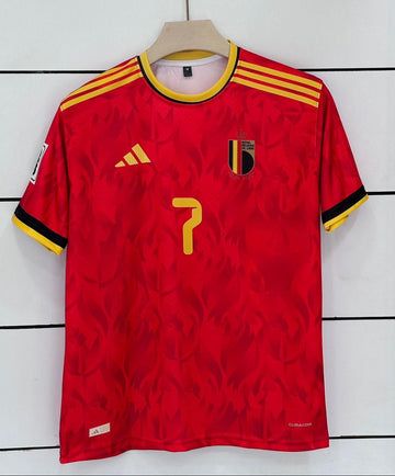 De Bruyne Belgium 2026 Home Jersey-AM Retro Store