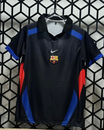 FC Barcelona Special Edition Jersey-MESSI- Embroidery- Collar Half Sleeve-AM Retro Store