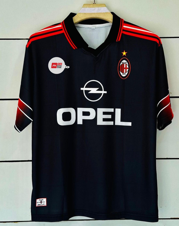 AC MILAN 1997/98-Third Kit-Maldini--Collar Five Sleeve-AM Retro Store