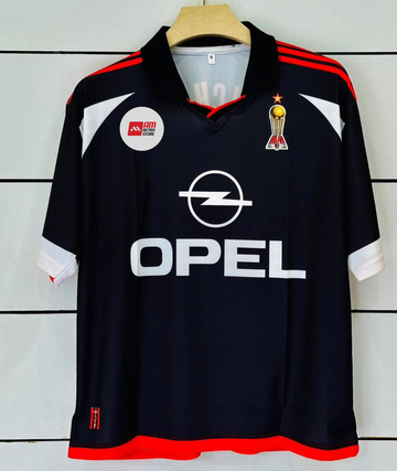 AC MILAN 1999/00 Away-Shevchenko--Collar Five Sleeve-AM Retro Store