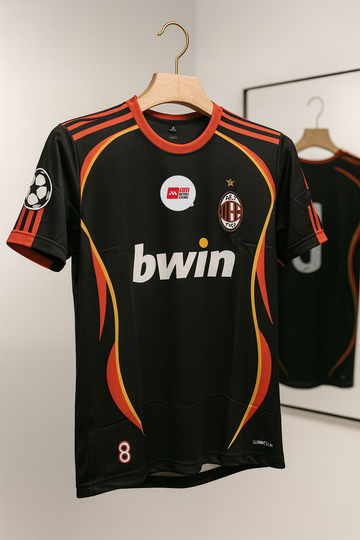 AC Milan 2006/07 Third Kit-Maldini-Embroidery- Vintage Jersey