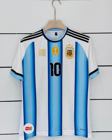 Argentina World Cup 2026 Home Jersey-MESSI 10-AM RETRO STORE