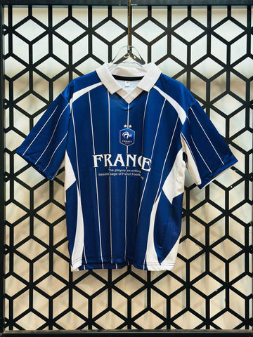 Kids/Boys Collar Five Sleeve Jersey -ZIDANE -AM RETRO STORE