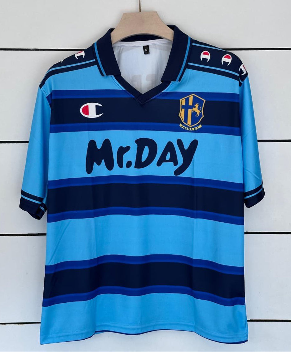 Parma 2000/01 Home-BUFFON-Collar Five Sleeve-AM Retro Store