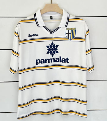 Parma Calcio 1998/99 Retro Jersey-Crespo -Collar Five Sleeve