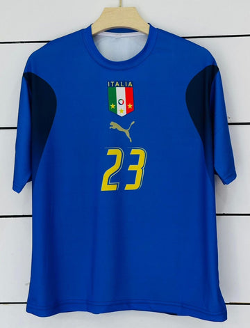Italy 2006 Home-Materazzi-Retro Jersey