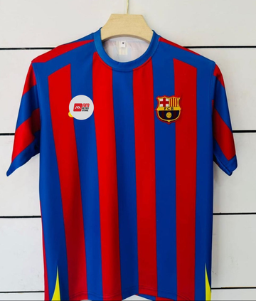 Barcelona 2005/06 Home Retro-Messi 30-Five Sleeve Embroidery-AM Retro Store