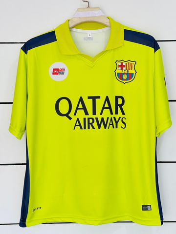 Barcelona 2014/15 Third Kit -Neymar Jr-Collar Five Sleeve-AM Retro Store