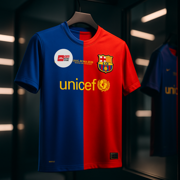 Barcelona Home 2009-Messi- Signature Embroidery