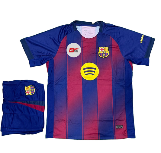 Barcelona Home 2025/26-Jersey with Shorts