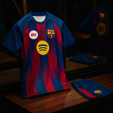 Barcelona Home 2025/26-Jersey with Shorts