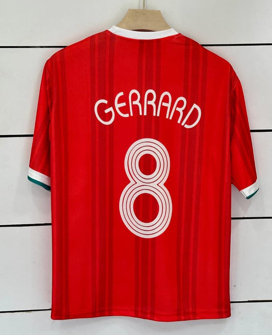 Liverpool 1993/95 Home-Gerrard-Embroidery Five Sleeve