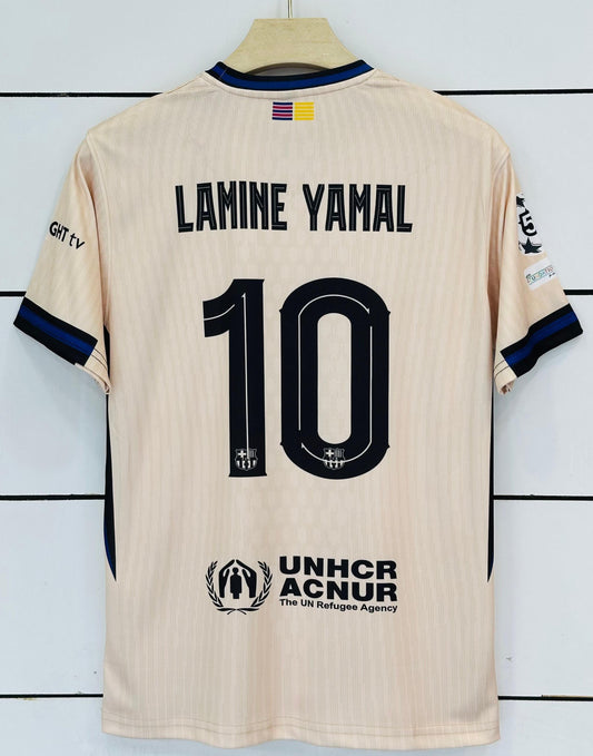 Barcelona 2025/26 Away-Lamine Yamal