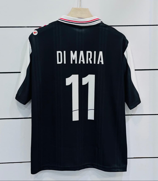 Benfica 1997/98 Third Kit- DI MARIA-Collar Five Sleeve-AM Retro Store