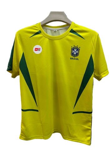 Brazil 2002 Home-Retro-Ronaldo Nazario -AM Retro Store