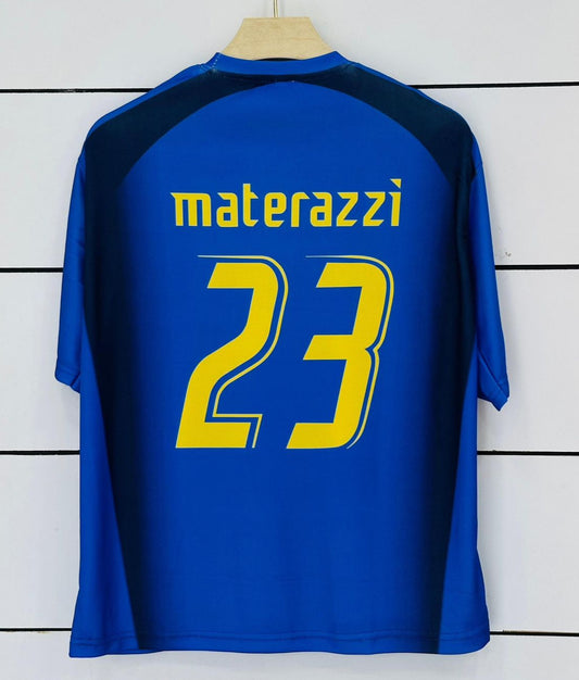 Italy 2006 Home-Materazzi-Retro Jersey