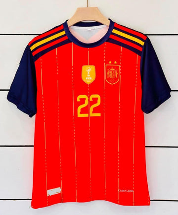 Spain FIFA 2026 World Champions New Kit-CUBARSI 22-AM Retro Store