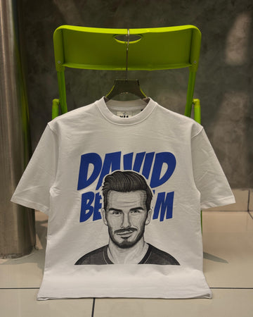 Beckham Over Size T-shirt – LoopNet Edition-Front Print