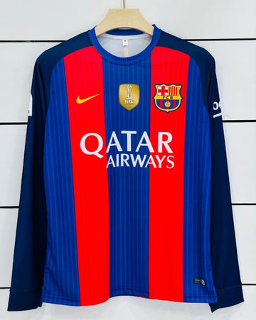 Barcelona 2016/17 Home -Messi-Full Sleeve