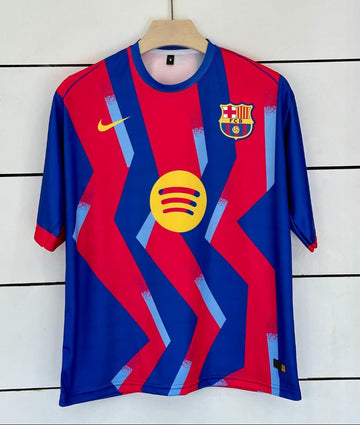 Barcelona 2025/26 Fourth Kit- No Player Name-Five Sleeve-AM Retro Store