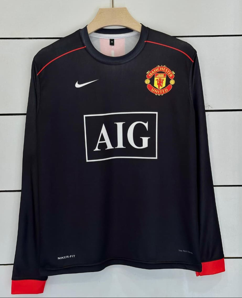 Manchester United 2007/08 Away-Ronaldo-Full sleeve