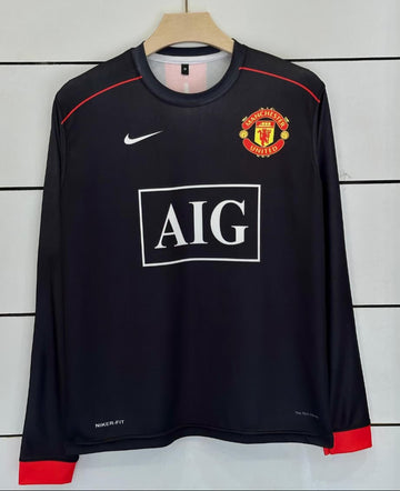 Manchester United 2007/08 Away-Ronaldo-Full sleeve