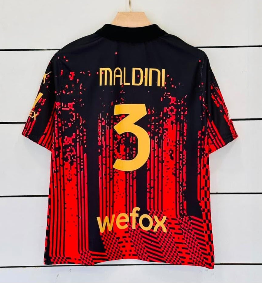 AC Milan KOCHE special edition fourth jersey-Maldini 3-Collar Five Sle