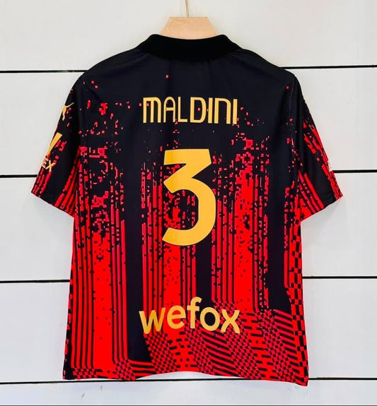 AC Milan KOCHE special edition fourth jersey-Maldini 3-Collar Five Sleeve-AM Retro Store