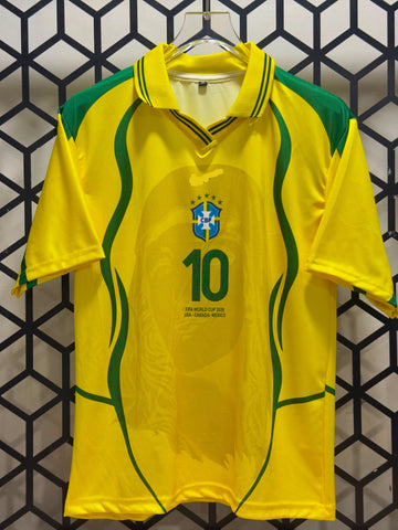 Brazil 2026 World cup Special Kit-NEYMAR 10-Collar Five Sleeve-AM Retro Store
