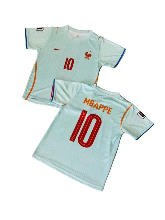 Kids & Boys 2026 World Cup Jersey-France Away -MBAPPE-AM Retro Store