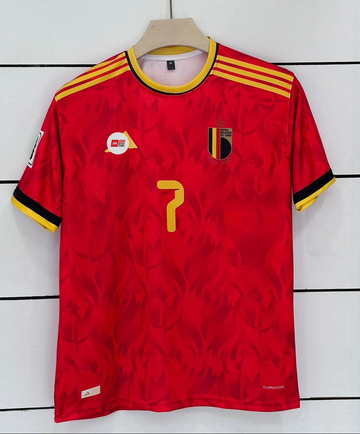 De Bruyne Belgium 2026 Home Jersey-AM Retro Store
