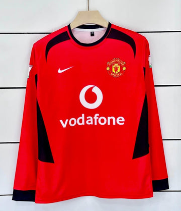 Manchester United 2002/04 Home-Ronaldo Retro -Full Sleeve -AM RETRO STORE