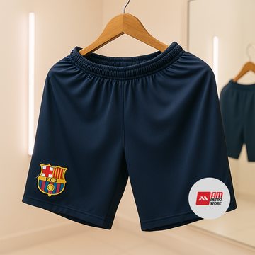 Dotknit Embroidery Shorts-Barcelona